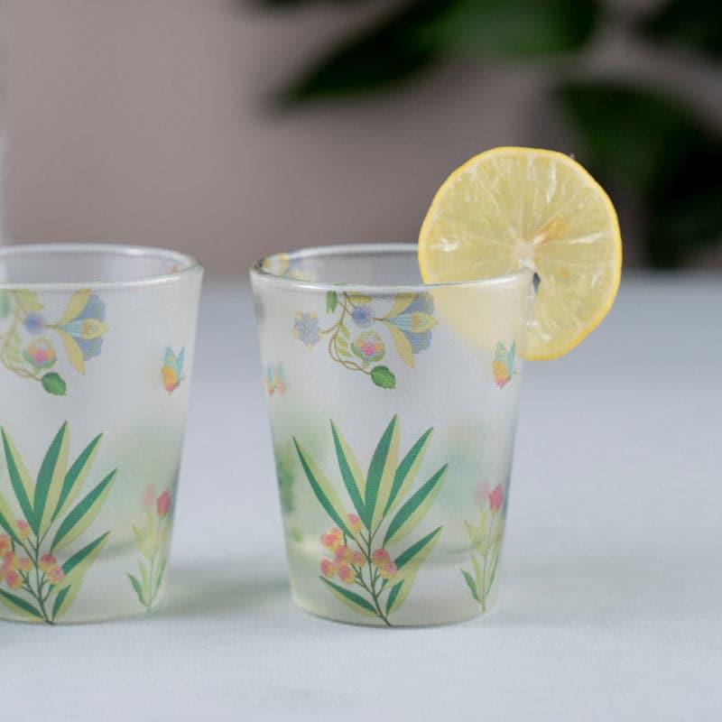 Grassy Glee Frosted Shot Glass (30 ml) - Set Of Two media 3