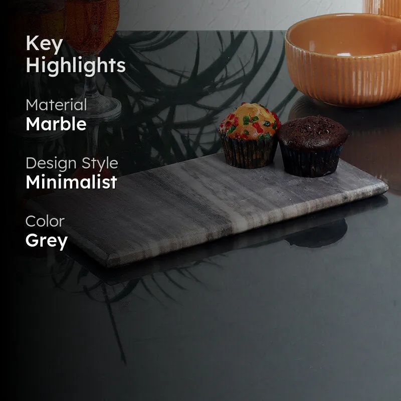 Onyxa Marble Serving Platter media 2