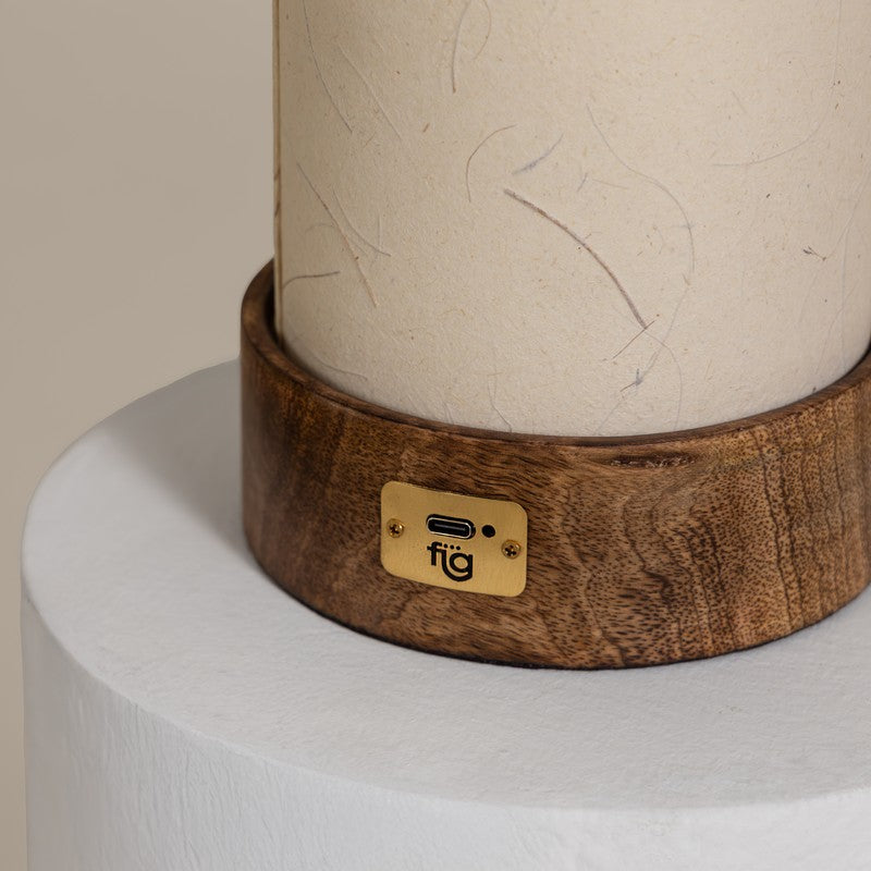 Fig Living Magnus Touch Table Lamp - Ivory media 9