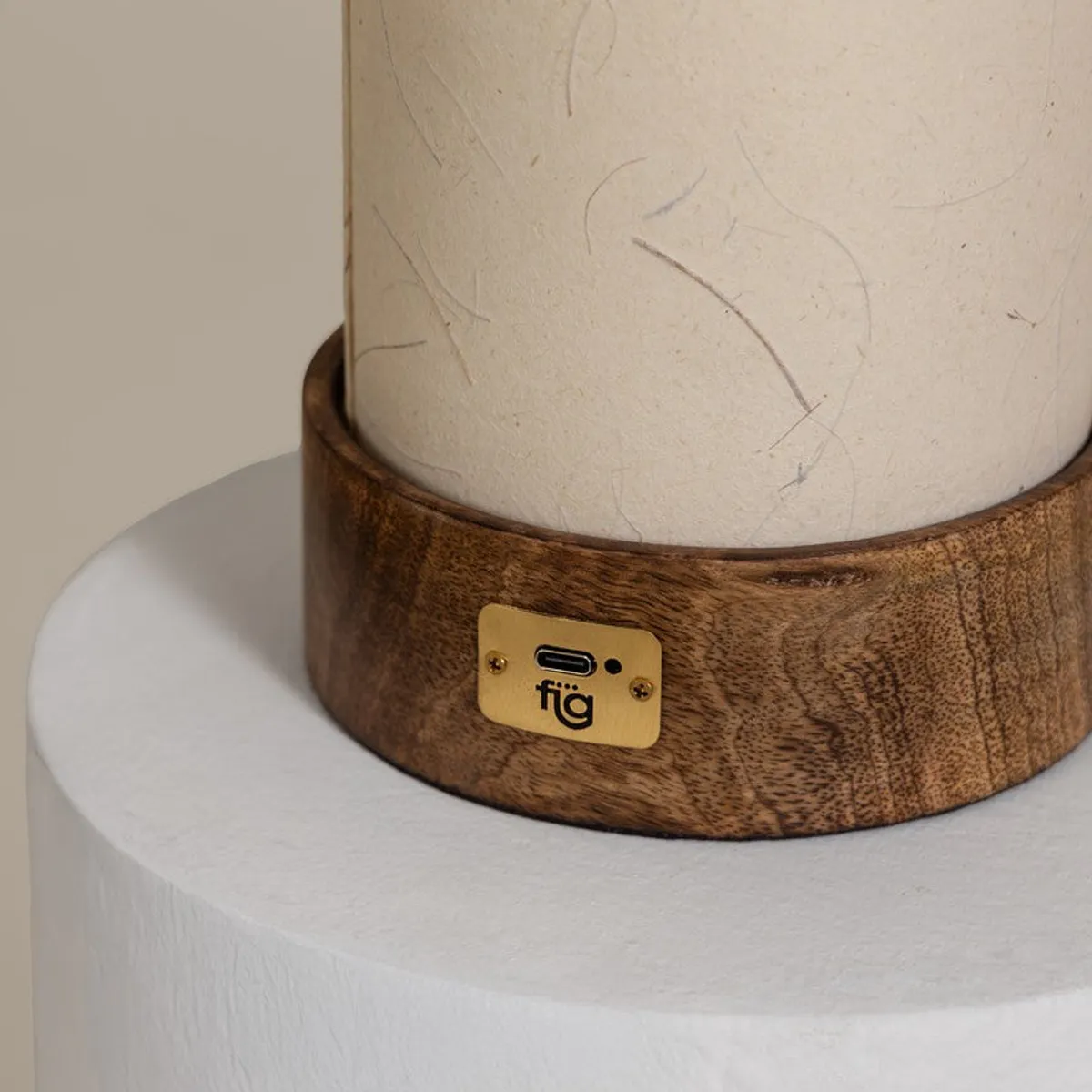 Fig Living Magnus Touch Table Lamp - Ivory - 9