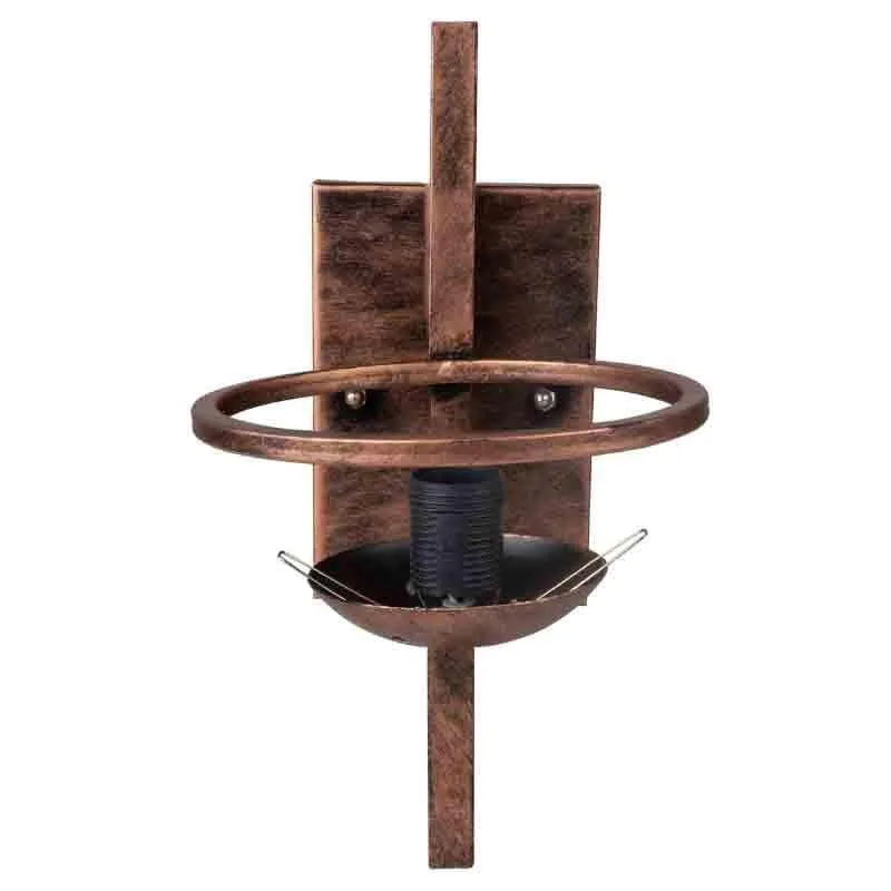 Mosaic Moon Glass & Metal Wall Lamp media 4