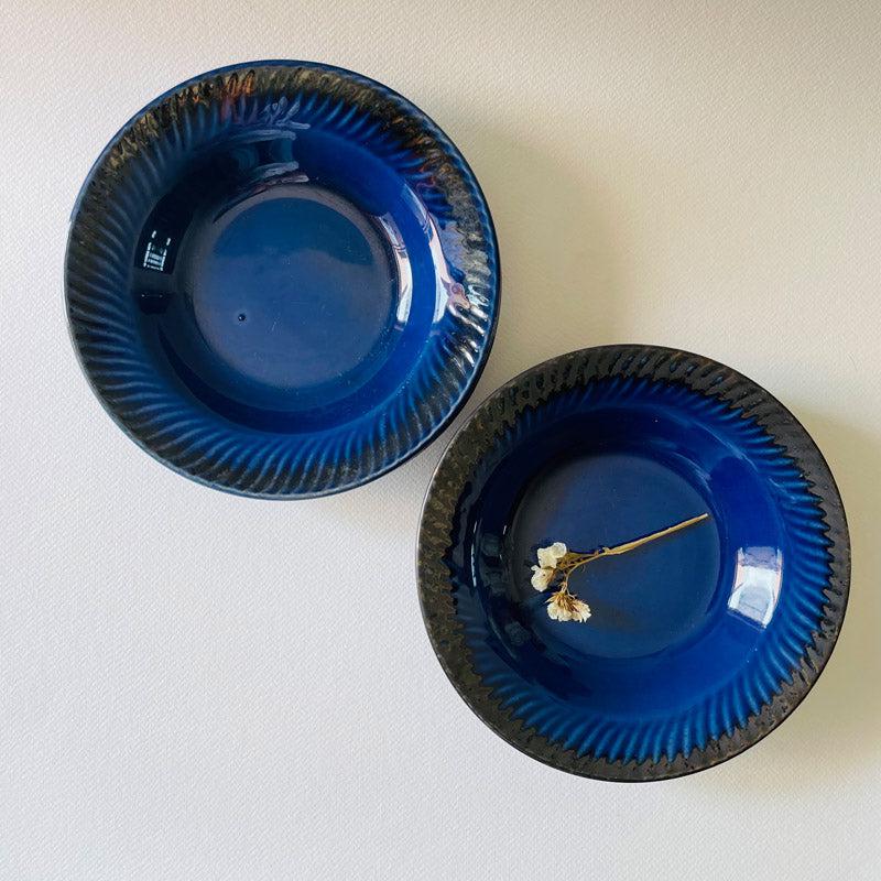 Raisel Pasta Plate (Blue) - Set Of Four (7 Inches) media 5