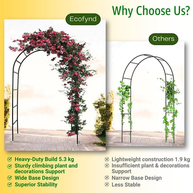 Sylvan Arch Metal Planter Stand - Black media 3