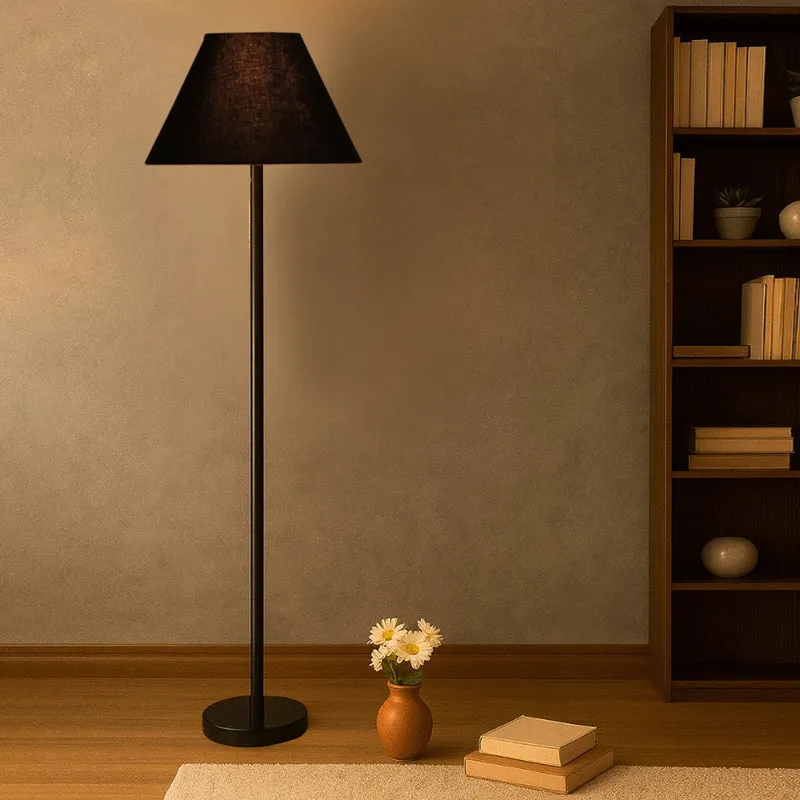 Cotin Rodin Wooden Floor Lamp - Black media 1