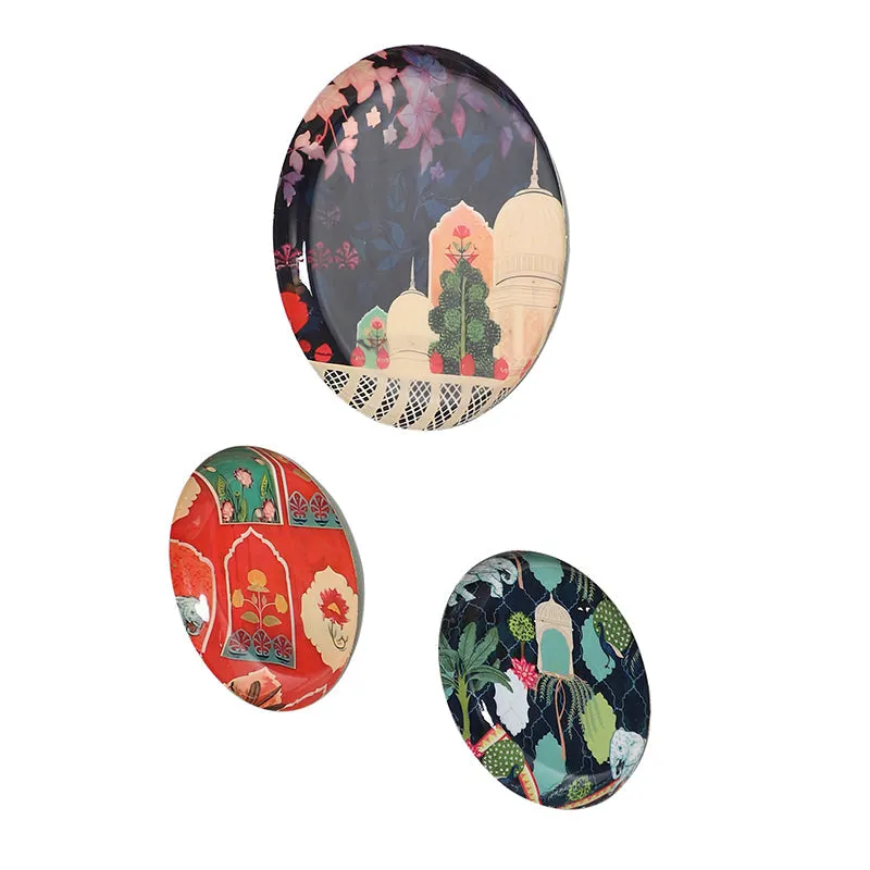 Blush Monument Iron Wall Plate - Set Of Three media 6