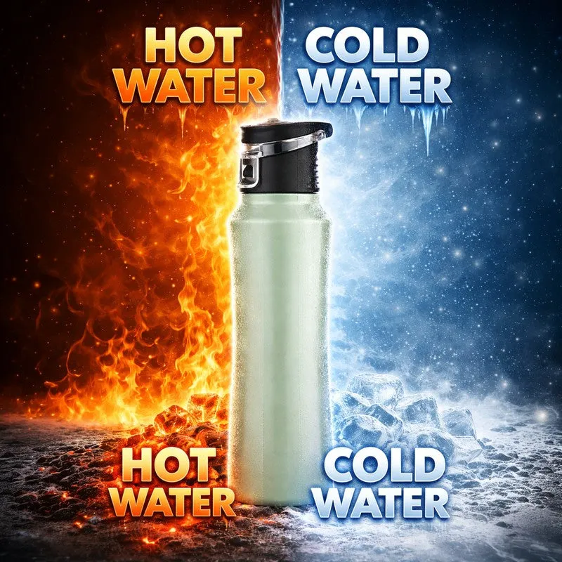 AquaSeal Airtight Bottle (Green) - 600 mL media 4