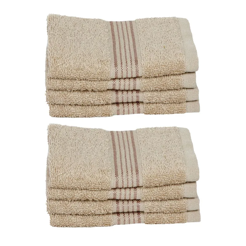 Bodil Face Towel (Beige) - Set Of Eight media 3