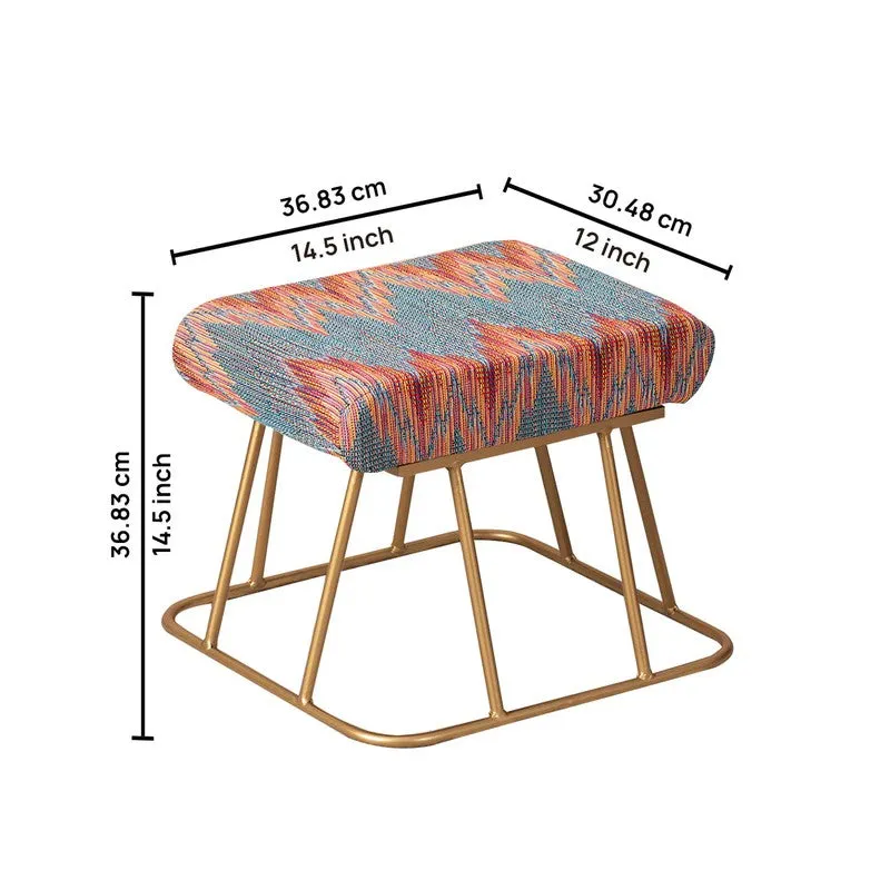 Calm Drift Ottoman (Blue) - Set Of Two media 7