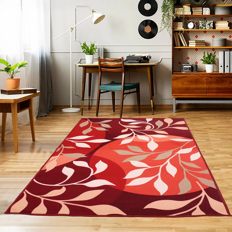 Vines & Scarlet Anti-Skid Carpet media 3