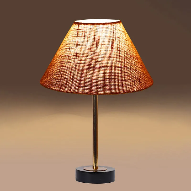 Sienna II Rodin Wooden Table Lamp - Beige,Gold,Black media 6