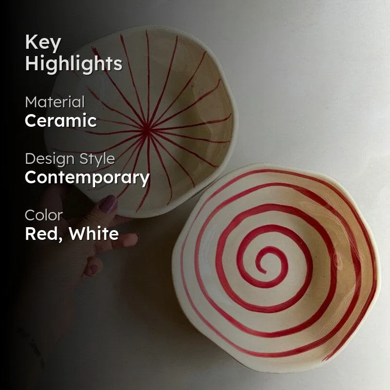 Swirl Seam Serving Bowl (500 ML) - Set of Two media 2