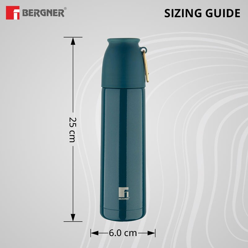 Bergner Walking Thermosteel Hot and Cold Flask (Green) -500 mL media 7
