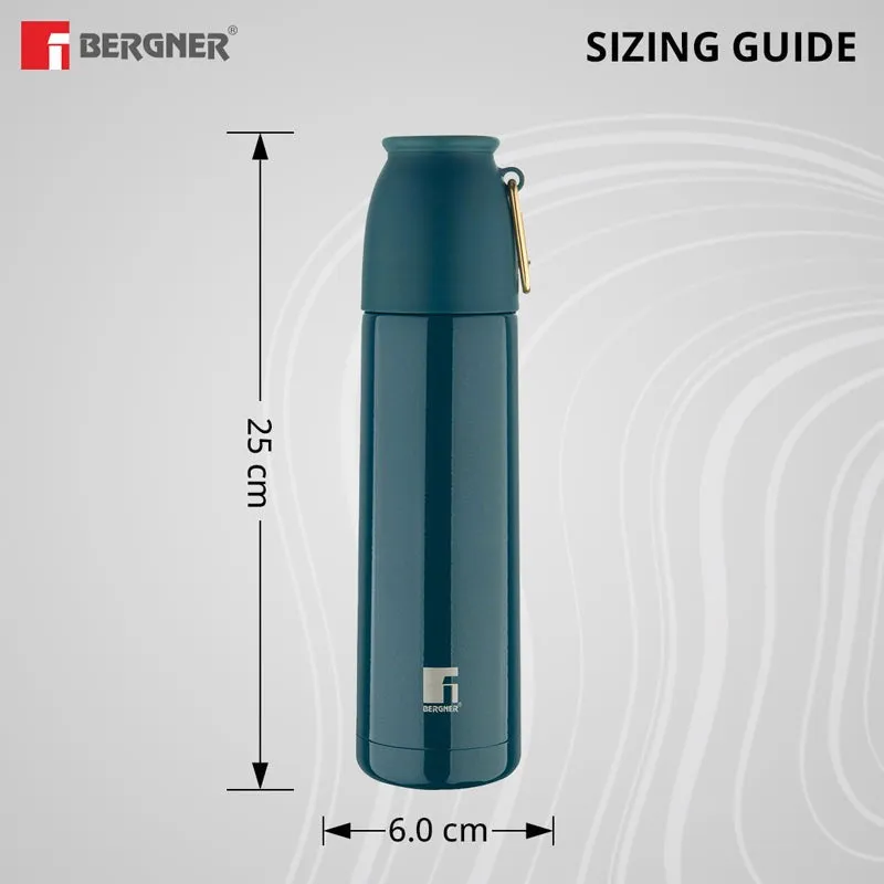 Bergner Walking Thermosteel Hot and Cold Flask (Green) -500 mL media 7