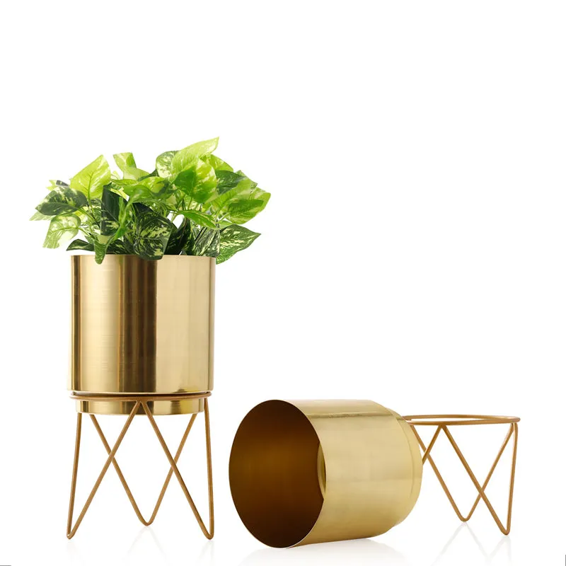 Teodora Planter (Gold) - Set Of Two media 4