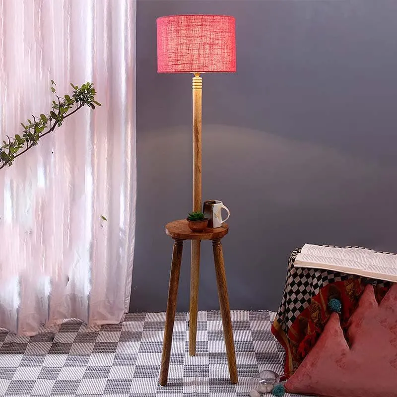 Tripod Floor Lamp - Pink media 1