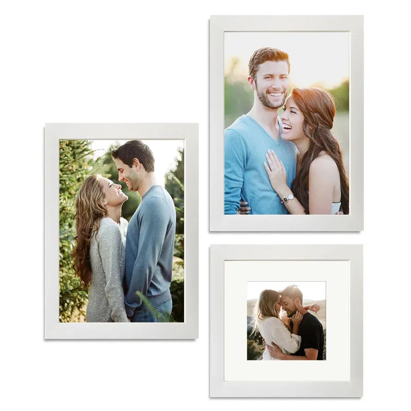 Ansa Photo Frame (White) Photo Frame - Set Of Three media 4