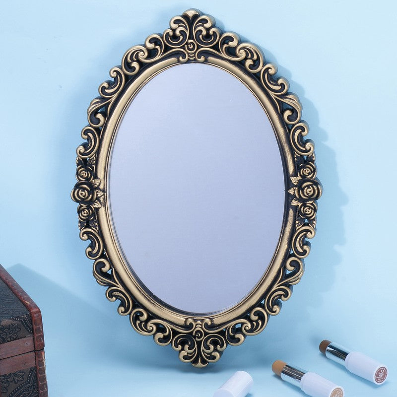 Regal Aura Decorative Wall Mirror - Gold media 4