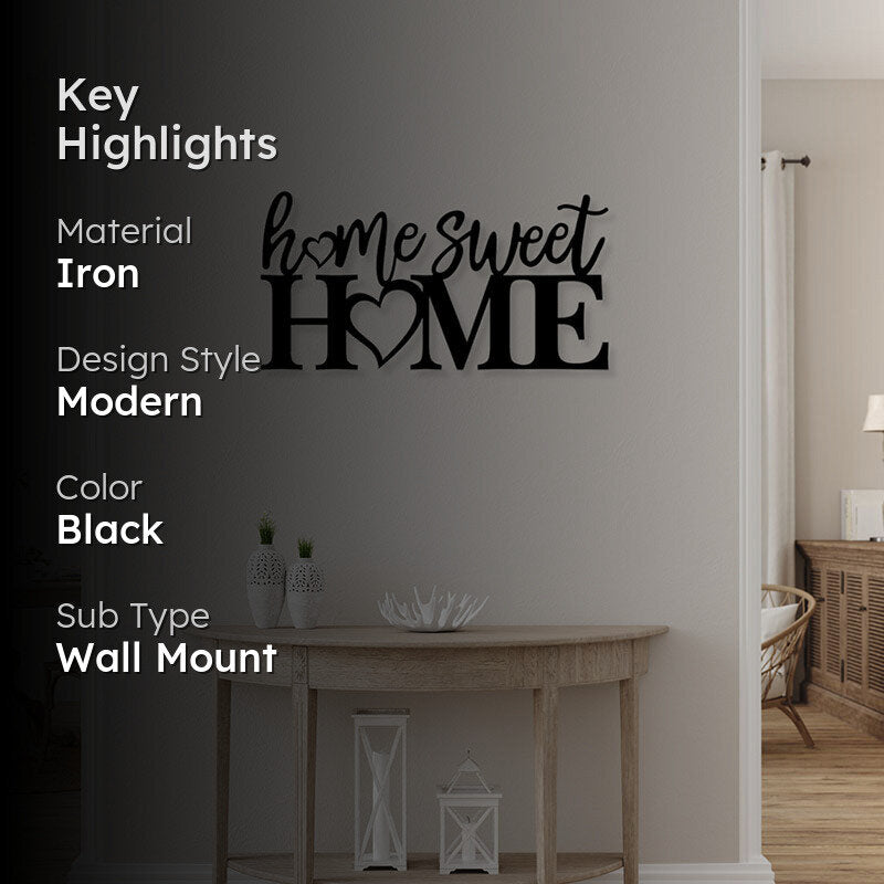 Home Sweet Home Iron Wall Accent media 2