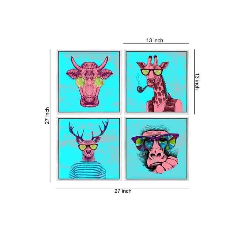 Rappers Poly Canvas Wall Art - Set of Four media 7