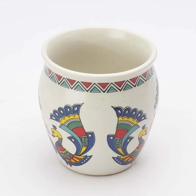 Mor Ceramic Tea Cup (180 mL Each) - Set of Six media 4