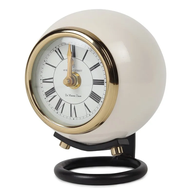 Chrono Charm Round Table Clock media 6