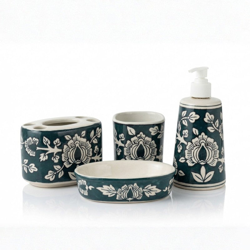 Ceram Nest Ceramic Bathroom Set - Four Piece Set media 3