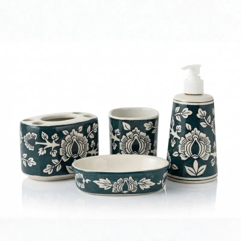 Ceram Nest Ceramic Bathroom Set - Four Piece Set media 3