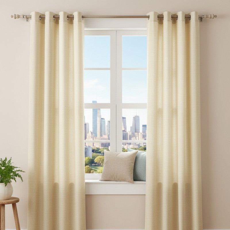 Carvette Extendable 1" Single Curtain Rod With Urn  Finial & Brackets media 4