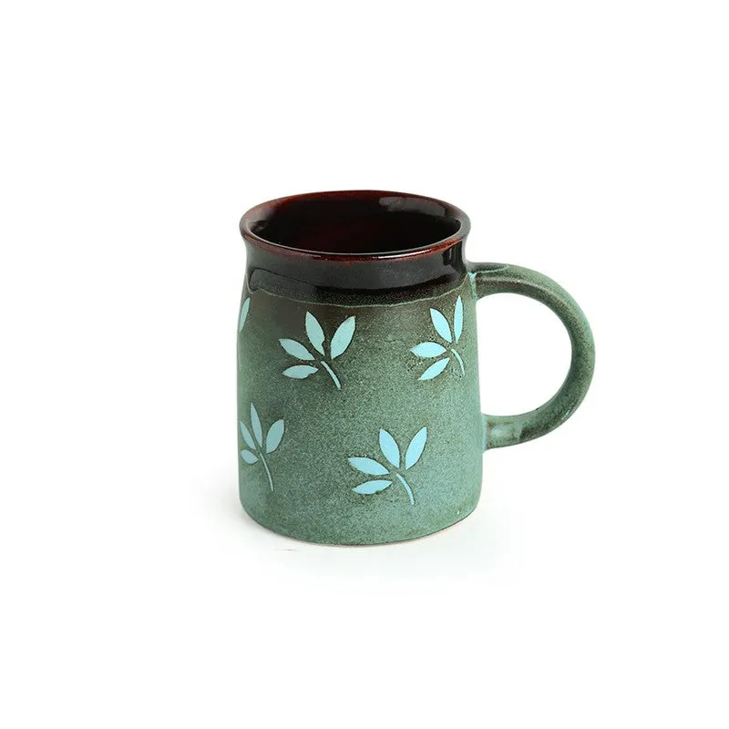 Ambrosia Ceramic Coffee Mug (400 mL Each) - Set of Six media 5