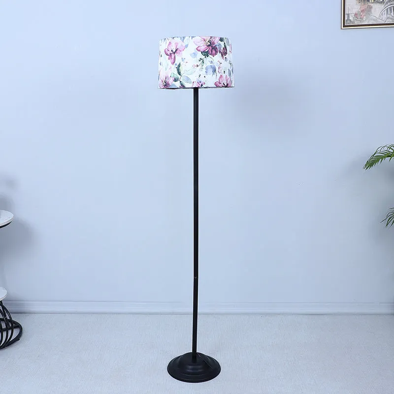 Lumikko Printed Metal Floor Lamp - Black media 3