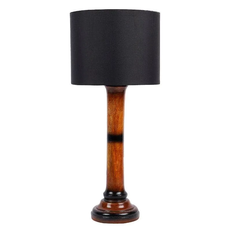 Blace Nao Fabric Table Lamp - Black,Brown media 6