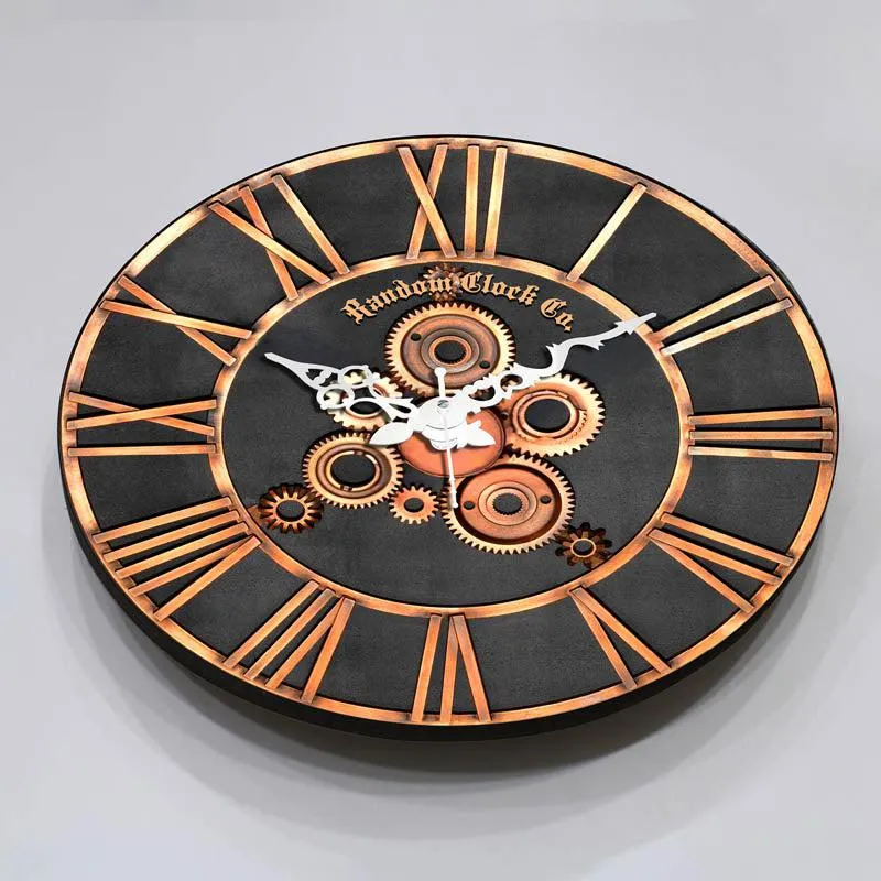 Addison Mech 3D Printed MDF Wall Clock media 7