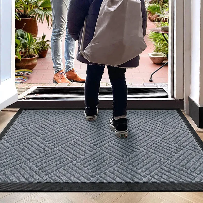 Coire Line Coir Door Mats - Grey media 4