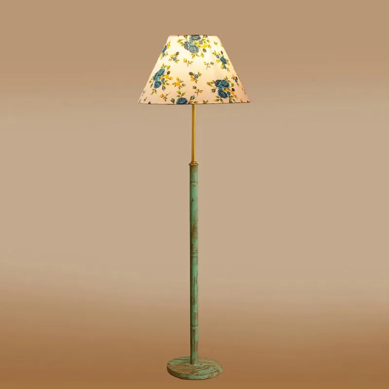 Terra Beam Wooden Floor Lamp - Blue media 6