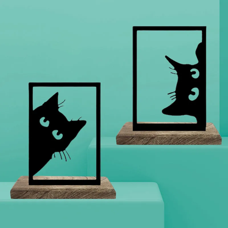 Peek (A - Meoow Showpiece) - Set Of Two media 3