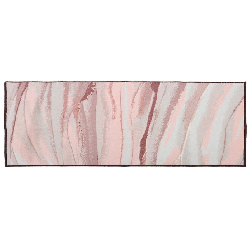 Wavy Nylon Runner Rug