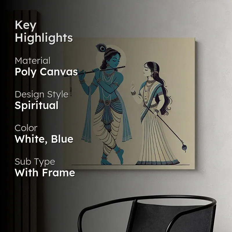 Radhika Gopi Wall Painting media 2