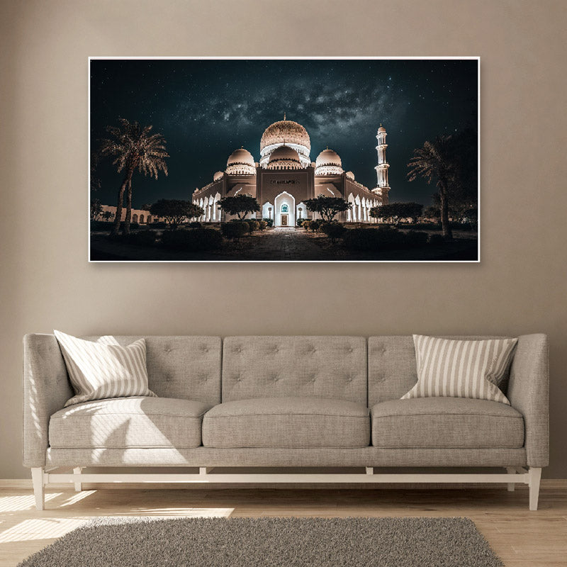 Bessed Ramadan Night Wall Painting