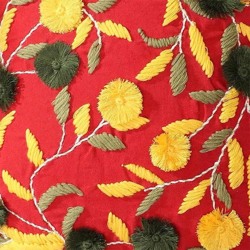 Floro Magica Cushion Cover - Red media 3