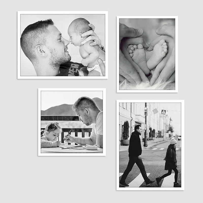 Gehra Photo Frame (White) - Set Of Four media 4