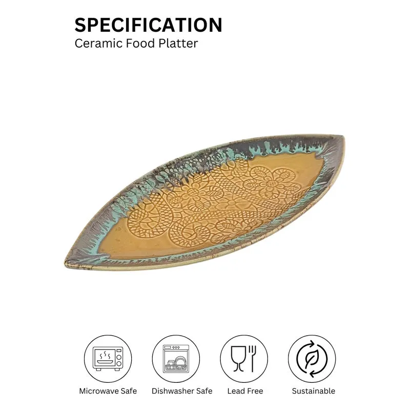 Porcelli Ceramic Platter media 7