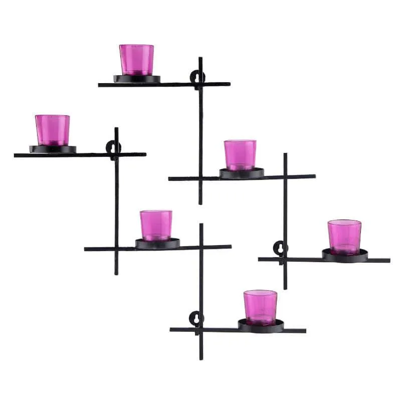Luminaire Votive Trio (Pink) - Set Of Two media 3