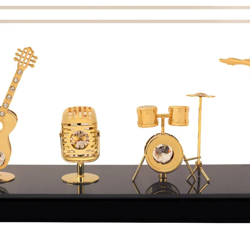Regal Band 24K Gold Plated Mild Steel Showpiece media 5