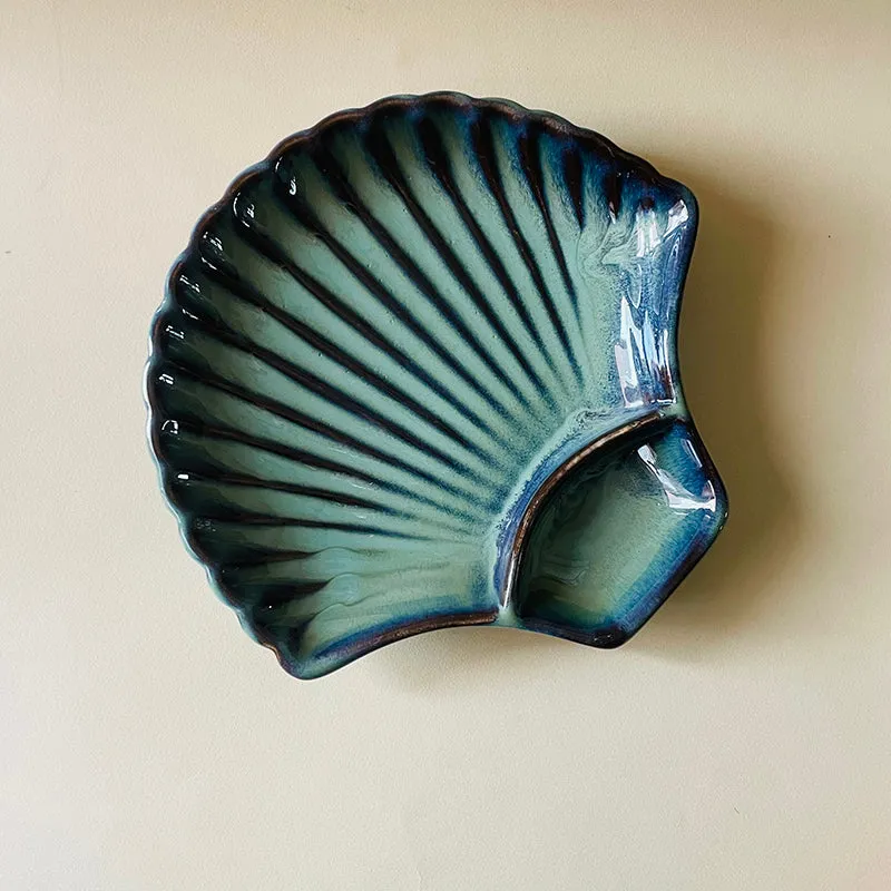Shelliv Ceramic Chip & Dip Platter media 5