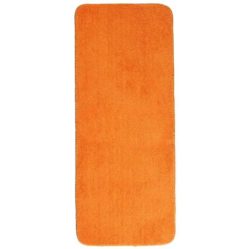 PlushVista Microfiber Kitchen Floor Mats (Orange) - Set of Two media 3