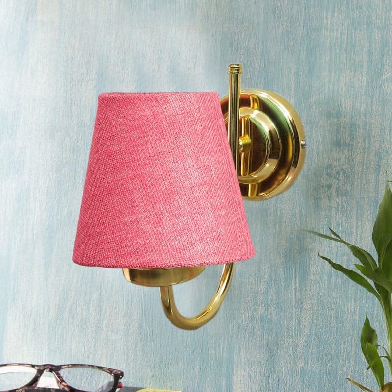 Galora Gale Fabric & Metal Wall Lamp - Pink media 3