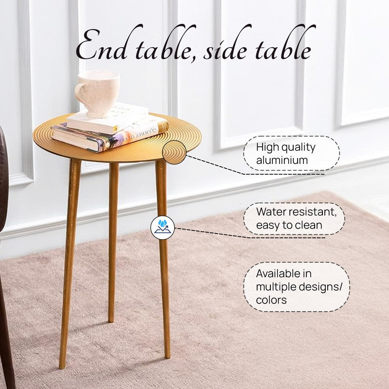 Huddle Center Table (Gold) - Set Of Two media 4