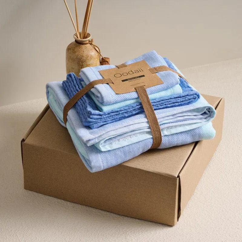 Feather Soft Towel Set & Bag - Five Piece Set media 3