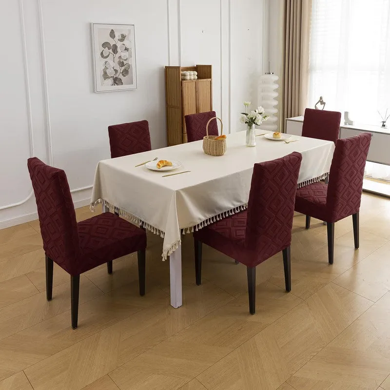 Clarissa Polyester Chair Cover - Set Of Six media 1