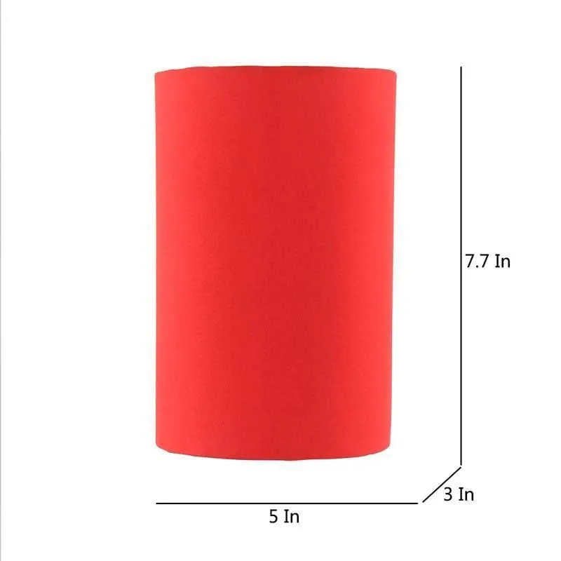Hemisphere Fabric Wall Lamp - Red media 7